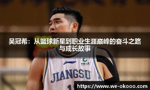吴冠希:从篮球新星到职业生涯巅峰的奋斗之路与成长故事